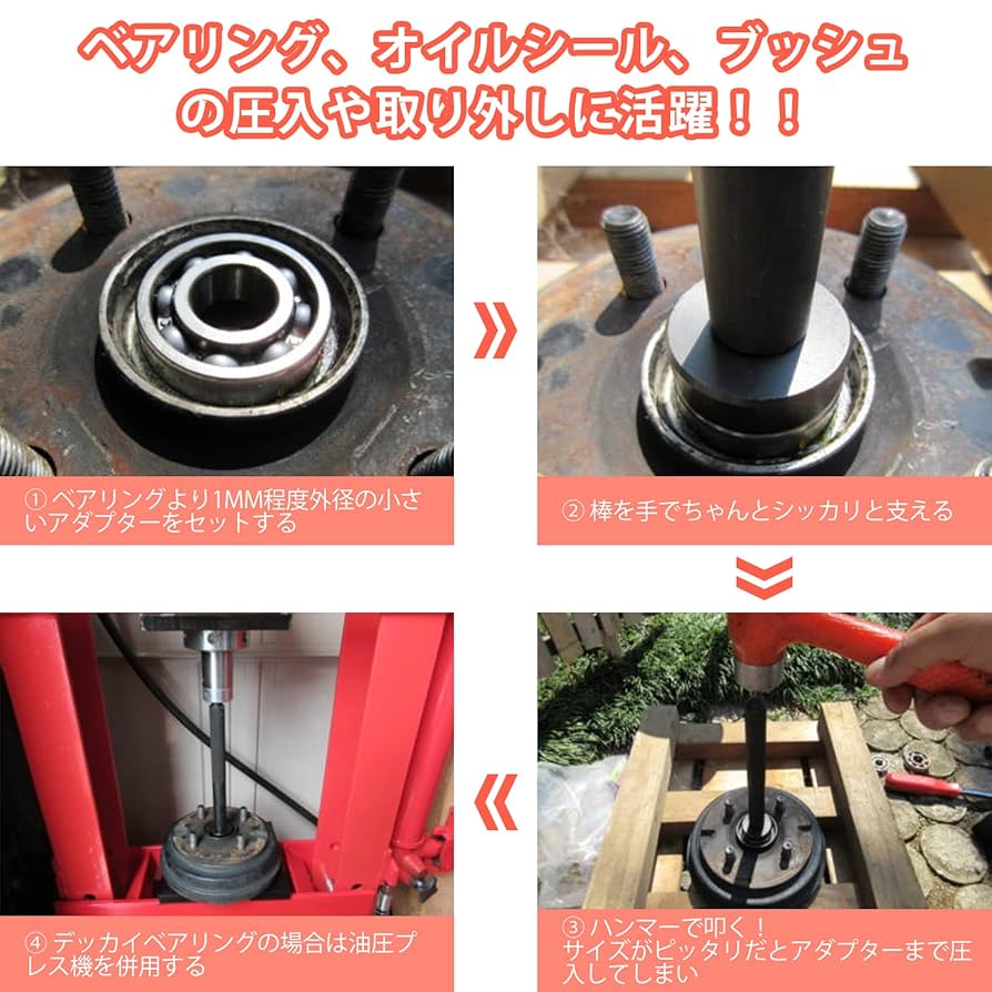 Amazon.co.jp: YESHMA 油圧プレス アタッチメント ベアリング